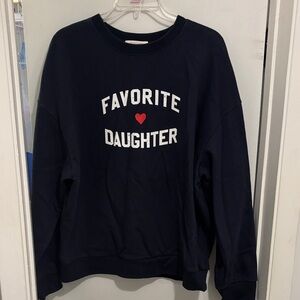 Favorite Daughter navy Sweatshirt